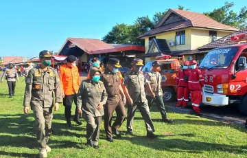 Kasat Pol PP Provinsi Kalbar Himbau Masyarakat Dukung Program Pencegahan dan Penanggulangan Karhutla